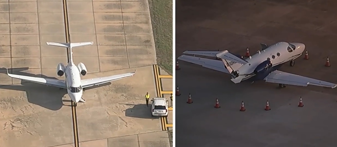 Accountants Private Jets Collide in Houston